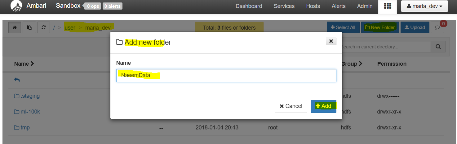 003-Add a new folder