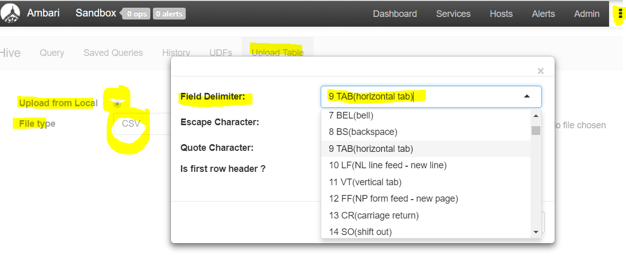 011-Upload from Local in Hive DB